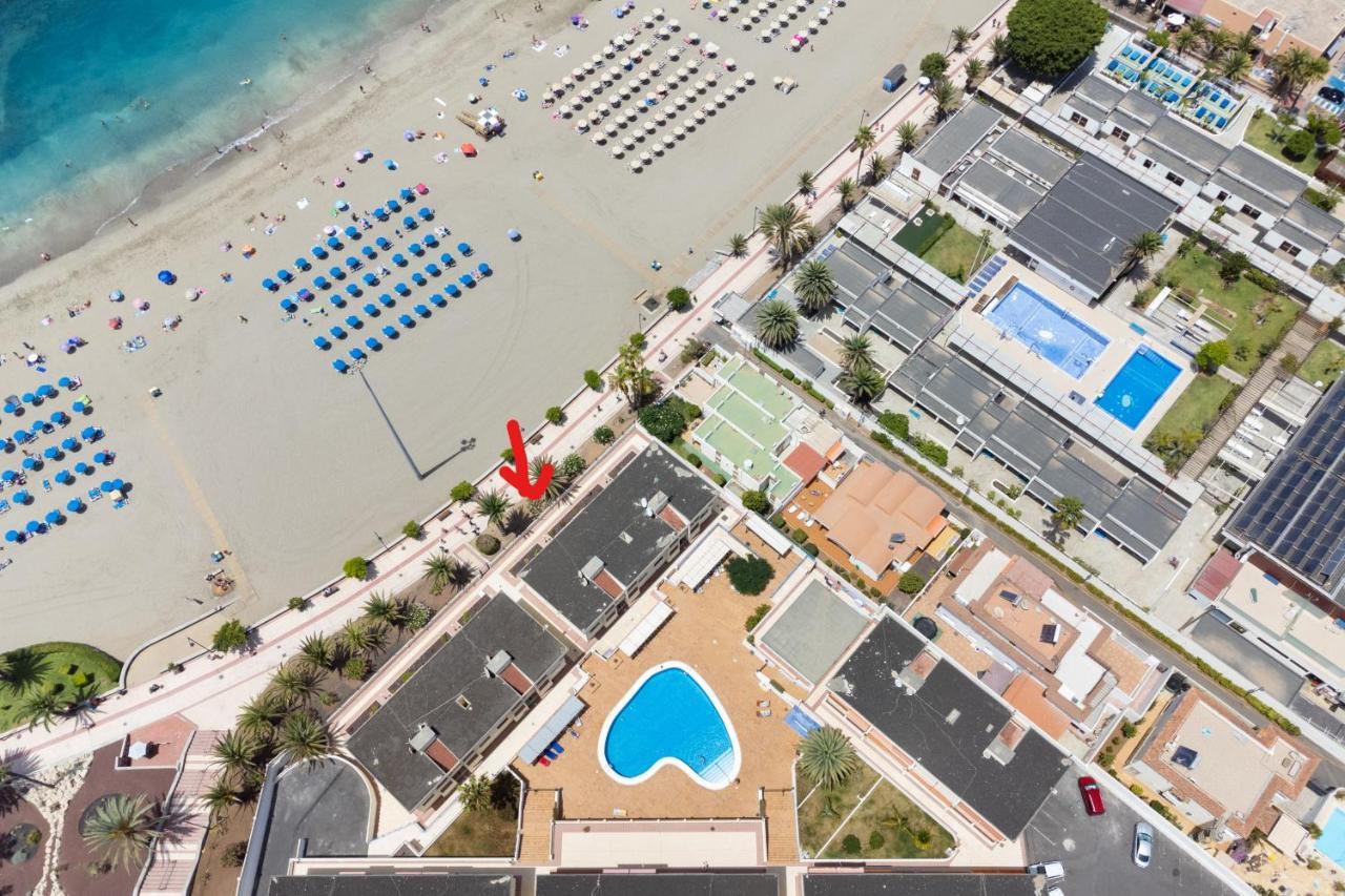 לוס כריסטיאנוס Frontline Playa Las Vistas With Pool, Parking, Sea מראה חיצוני תמונה