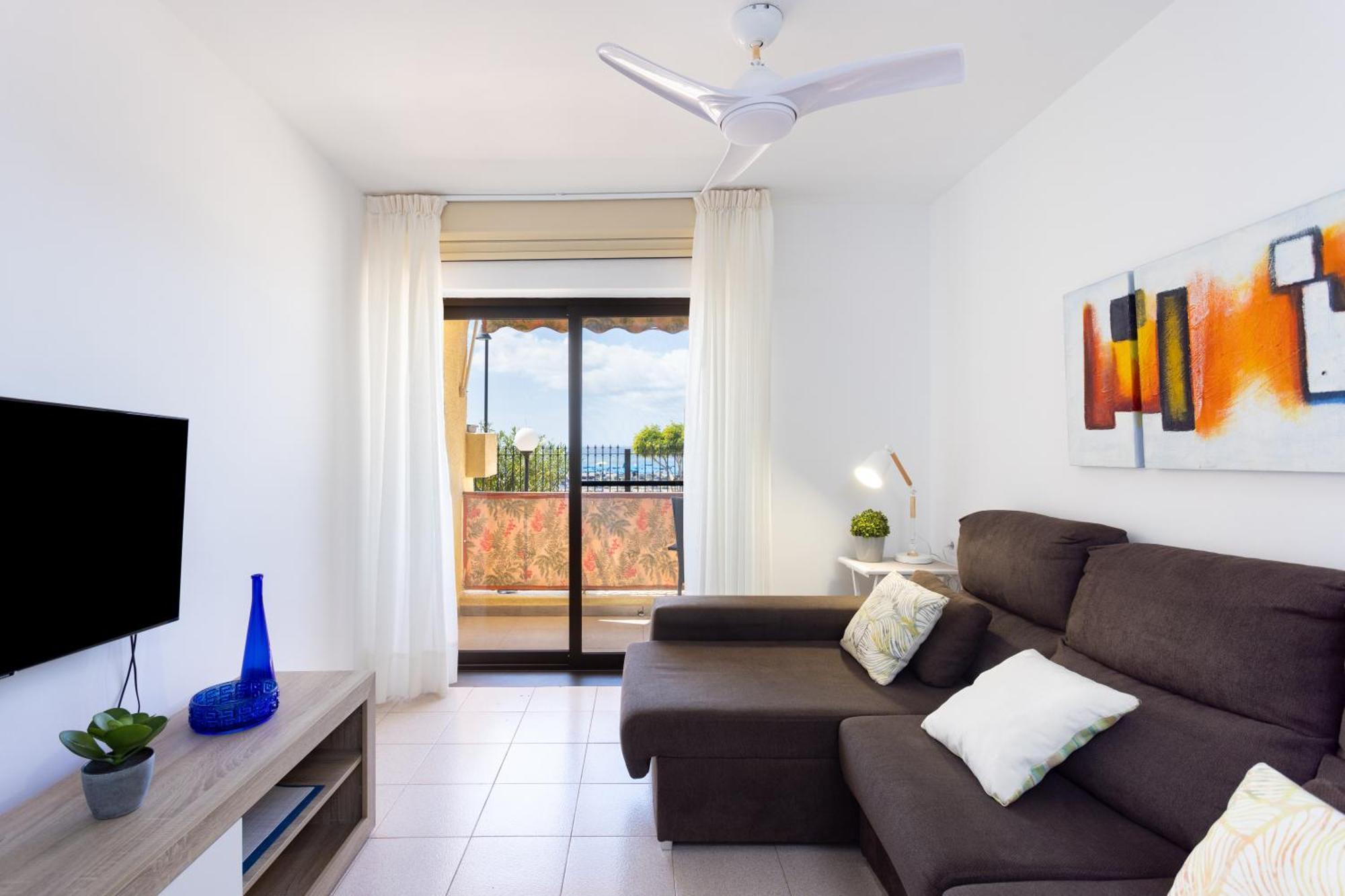 לוס כריסטיאנוס Frontline Playa Las Vistas With Pool, Parking, Sea מראה חיצוני תמונה