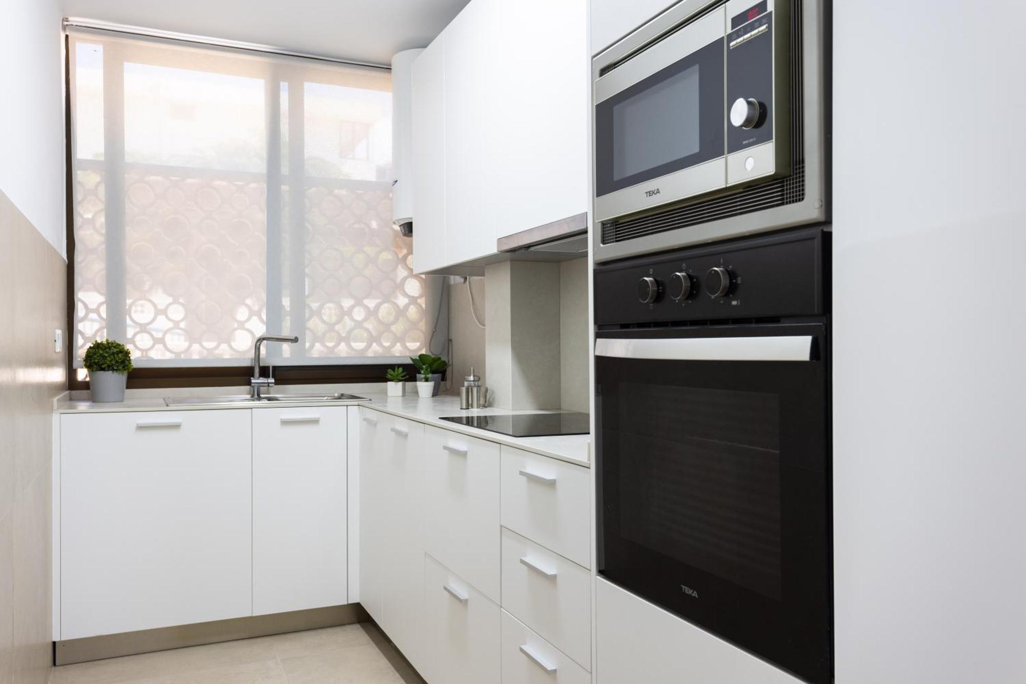 לוס כריסטיאנוס Frontline Playa Las Vistas With Pool, Parking, Sea מראה חיצוני תמונה